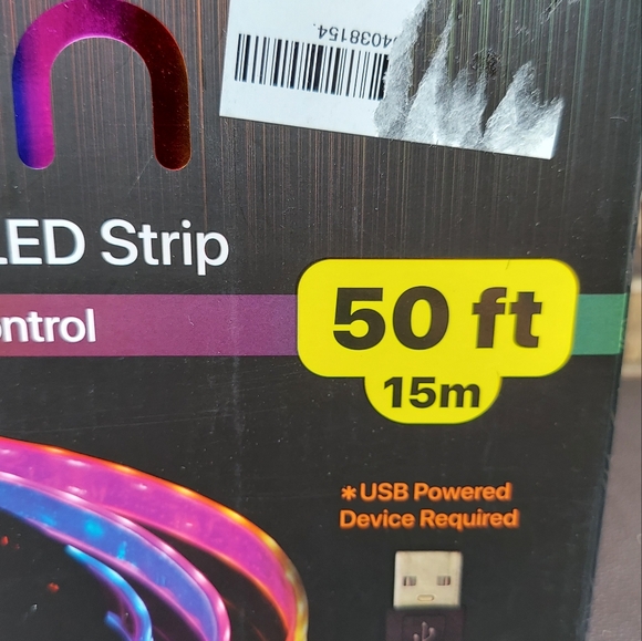 Illumina Neon 24 Function 50 Foot LED Strip With Remote Control NIB - Picture 2 of 11